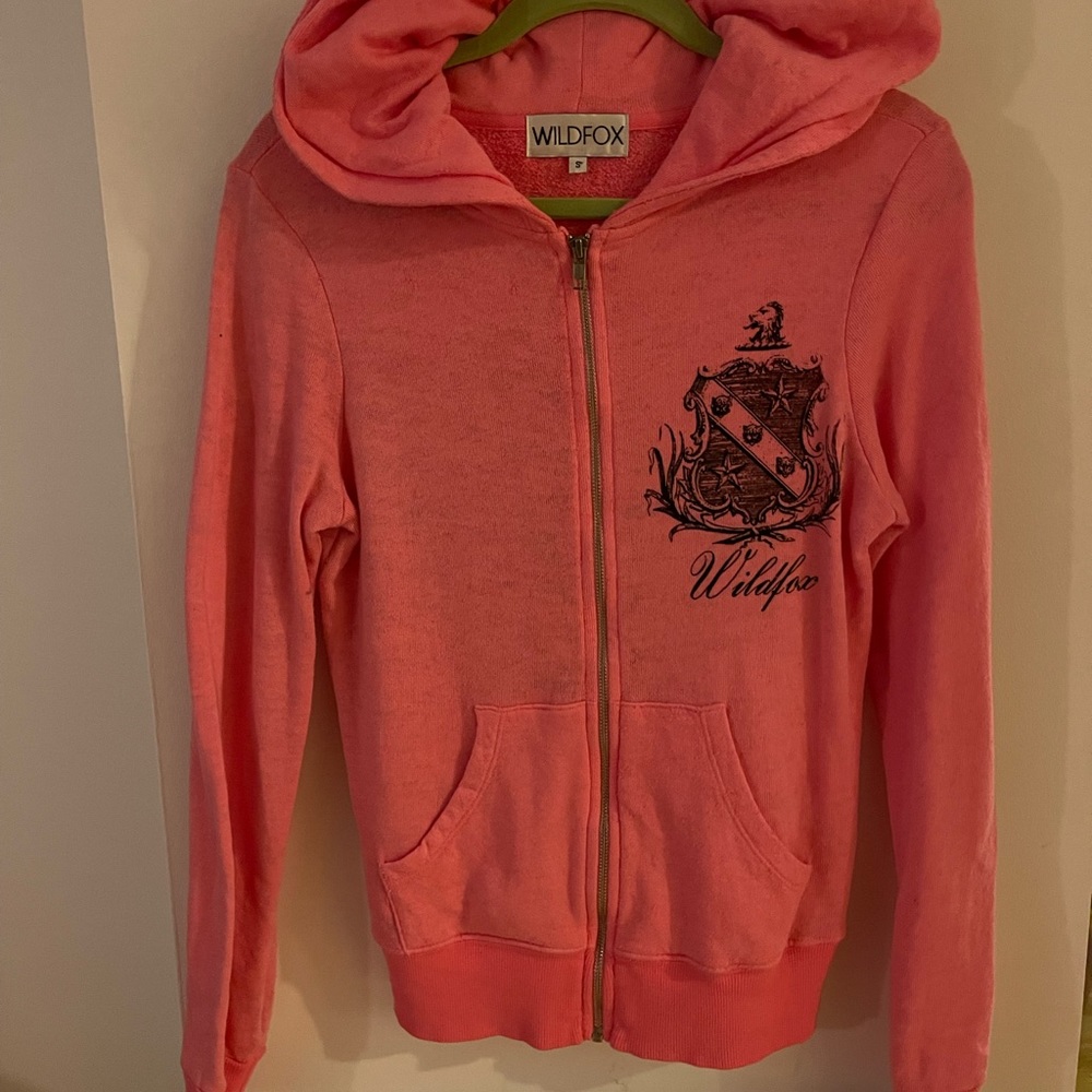 ❌SOLD❌🤍WILDFOX🤍 Y2K TRACKSUIT ZIPUP